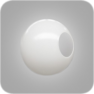 Kunststof bol opaal 630/120 PE gatmaat 120mm AL28141