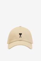 Ami Paris cap Coton UCP270.CO0132 cafe creme
