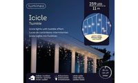 Lumineo Icicle Twinkle Buiten 11Meter 259Lampjes - thumbnail