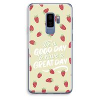 Don't forget to have a great day: Samsung Galaxy S9 Plus Transparant Hoesje