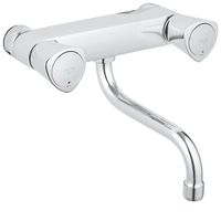 GROHE Costa S Keukenkraan - onderuitloop - inbouw - chroom 31195001 - thumbnail