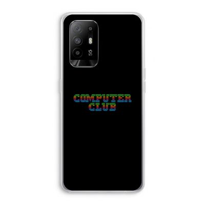 Retro: Oppo A95 5G Transparant Hoesje