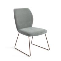 Jesper Home Eetkamerstoel 'Ikata' Slide Rose, kleur Breezy Blue Jesper Home Eetkamerstoel 'Ikata' Slide Rose, kleur Breezy Blue