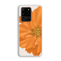 Orange Ellila flower: Samsung Galaxy S20 Ultra Transparant Hoesje