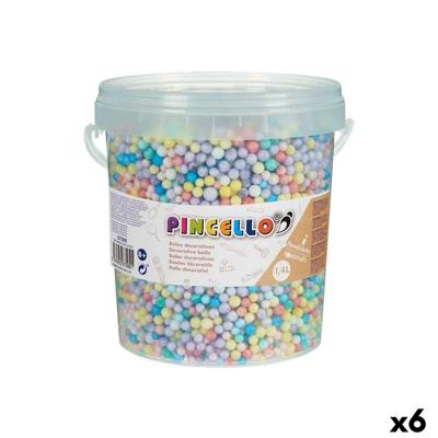 Materiaal voor handarbeid Pincello 13,5 x 14 x 14,5 cm Ballen 6 Stuks