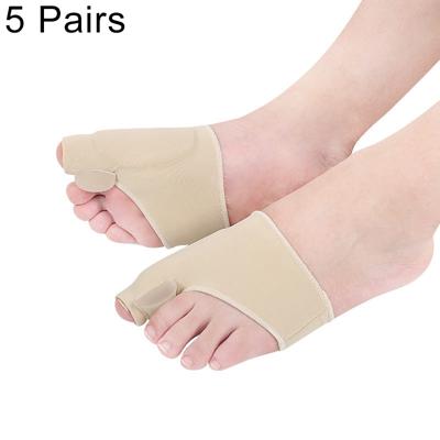5 paren SEBS hallux valgus correctie mouw voeten zorg speciale grote teen bot ring voet duim orthopedische brace verlichten voor mannen/vrouwen groot