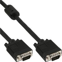 Kabel InLine S VGA 15HD M-M 2 meter zwart - thumbnail