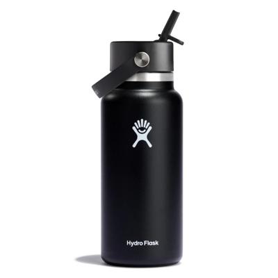 Hydro Flask 32 Oz Wide Flex Straw Cap Thermosfles Black 946 ml