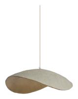 Light & Living Hanglamp 'Lonia' Papier Maché, 71cm, kleur Grijs