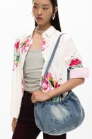 Middelgrote ovale tas met charms - BLUE - U