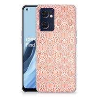 OPPO Reno 7 5G | Find X5 Lite TPU bumper Pattern Orange