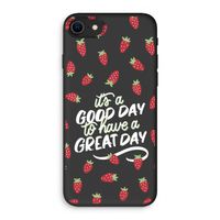 Don't forget to have a great day: iPhone SE 2020 Biologisch afbreekbaar hoesje