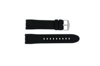 Horlogeband Swiss Military Hanowa 06-4174 Rubber Zwart 24mm