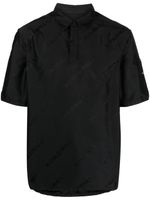 A-COLD-WALL* chemise à logo imprimé - Noir