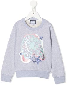 Simonetta sweat à imprimé graphique - Gris