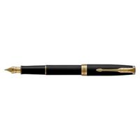 Vulpen Parker Sonnet matte black lacquer GT medium
