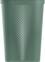 Curver infinity dots wasbox 60 liter groen
