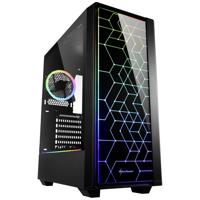 Sharkoon RGB LIT 100 Midi-tower PC-behuizing Zwart