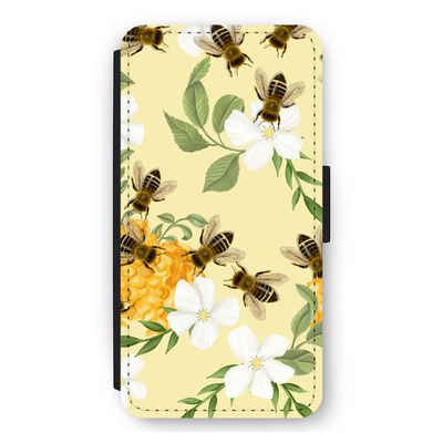 No flowers without bees: iPhone 11 Pro Max Flip Hoesje