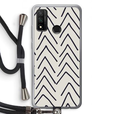 Marrakech Arrows: Huawei P Smart (2020) Transparant Hoesje met koord