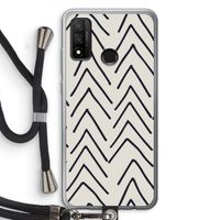 Marrakech Arrows: Huawei P Smart (2020) Transparant Hoesje met koord