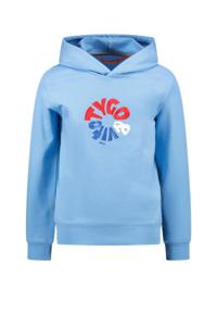Tygo & Vito Jongens hoodie- Hamza - Helder blauw