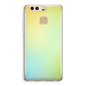 Minty mist pastel: Huawei P9 Transparant Hoesje