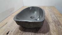 Rivierstenen waskom RXL250332, 61x36x15 cm