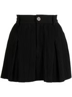 b+ab short plissé à taille haute - Noir