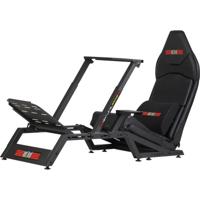 Next Level Racing f-gt formula and gt simulator cockpit racing simulator (zwart (mat))