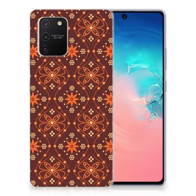 Samsung Galaxy S10 Lite | TPU bumper | Batik Brown