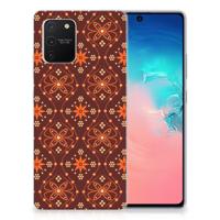 Samsung Galaxy S10 Lite | TPU bumper | Batik Brown