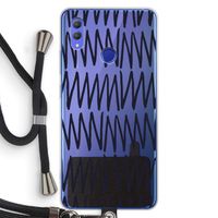 Marrakech Zigzag: Honor Note 10 Transparant Hoesje met koord