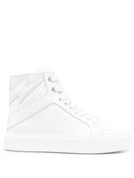 Zadig&Voltaire tonal high-top sneakers - Blanc