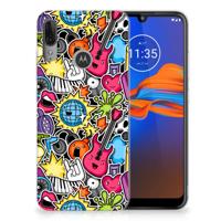 Motorola Moto E6 Plus | Sillicone Back Cover | Punk Rock