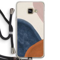 Geo #1: Samsung Galaxy A3 (2016) Transparant Hoesje met koord