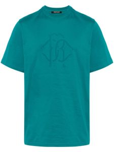 Roberto Cavalli t-shirt en coton à logo imprimé - Vert