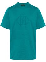 Roberto Cavalli t-shirt en coton à logo imprimé - Vert