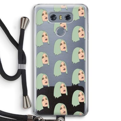King Kylie: LG G6 Transparant Hoesje met koord