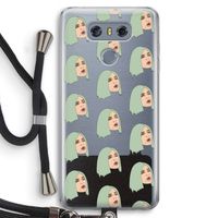 King Kylie: LG G6 Transparant Hoesje met koord