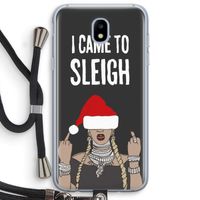 Came To Sleigh: Samsung Galaxy J5 (2017) Transparant Hoesje met koord