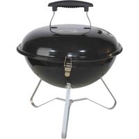 AG mini barbecue Ø 35cm - Houtskoolbarbecues - Kogelbarbecue - Klein en licht - Compact - roestvrij - 4-6 personen - thumbnail