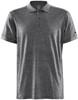 Craft 1910745 Core Blend Polo Shirt Men - Dk Grey Melange - L