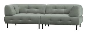 WOOOD Bank 'Lloyd' 4-zits, Velvet, kleur Waterplant