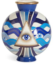 Jonathan Adler "vase Druggist Oeil (23,4 cm)" - Bleu