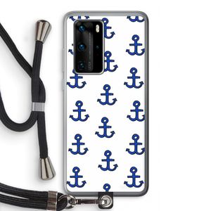Ankers: Huawei P40 Pro Transparant Hoesje met koord