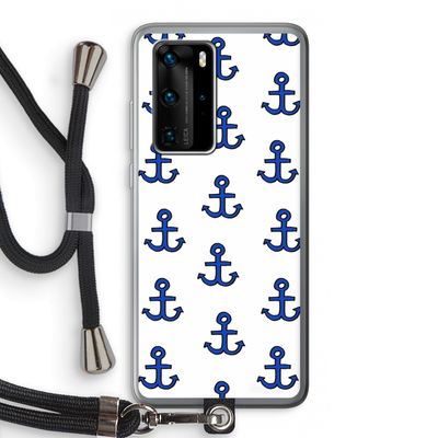 Ankers: Huawei P40 Pro Transparant Hoesje met koord