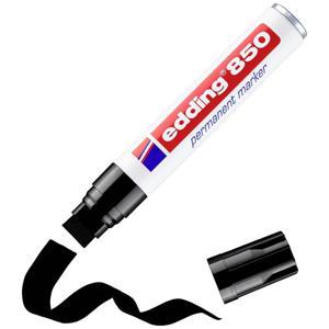 Edding 4-850-1-4001 Permanent marker Zwart Watervast: Ja