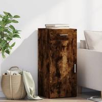 Dressoir 40x42,5x93 cm bewerkt hout gerookt eikenkleurig - thumbnail