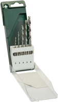 Bosch Accessoires 5-delige metaalborenset hss-g met zeskantschacht - 2609255127